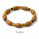 Golden Dusk Bracelet hand-rolled natural incense beads + citrine & amethyst crystals crafted to bring warmth and calm to your daily rituals