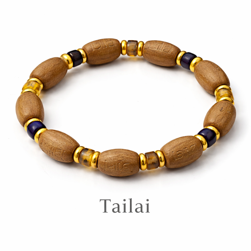 Tailai Mala Series<br>Amethyst and Citrine